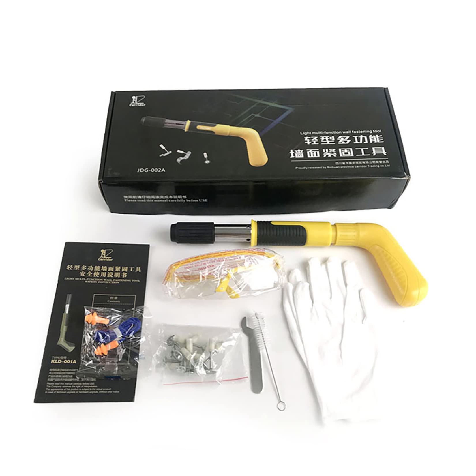 iDili Manual Nail Grab Nailing Tool Kit - Heavy Duty Wall Fastening Tool for Woodworking, Home Decoration & DIY Projects | Perfect for Hanging Pictures, Shelves & Home Improvement