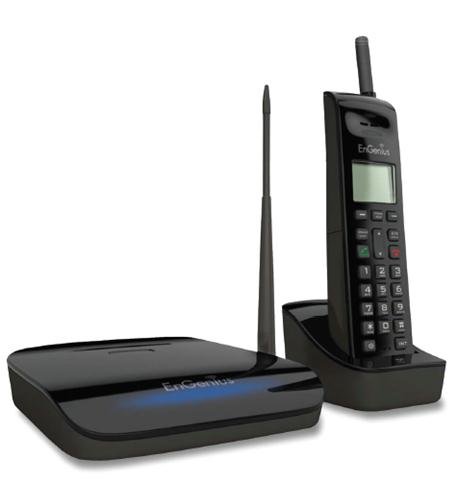 EnGenius FreeStyl 2 Extreme Range Cordless Phone - Long Distance Wireless Home Phone System for Large Houses & Offices | Clear Calls Up to 5 Miles