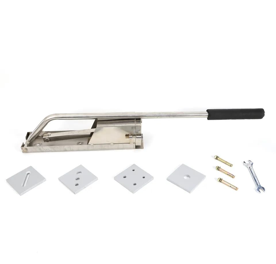 Stainless Steel 4-Layer Clay Extruder Machine - Wall Mount Pottery Tool Kit for Ceramic Art & Sculpture | Perfect for Home Studios & Professional Workshops