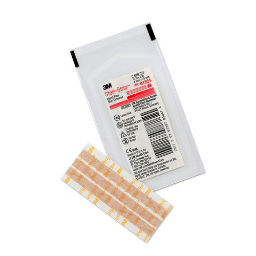 3M Steri-Strip B1551 Blend Tone Skin Closures - Pack of 200 | Surgical Wound Closure Strips for First Aid, Post-Surgery & Minor Cuts Care | Medical Grade Adhesive Bandages for Secure Healing
