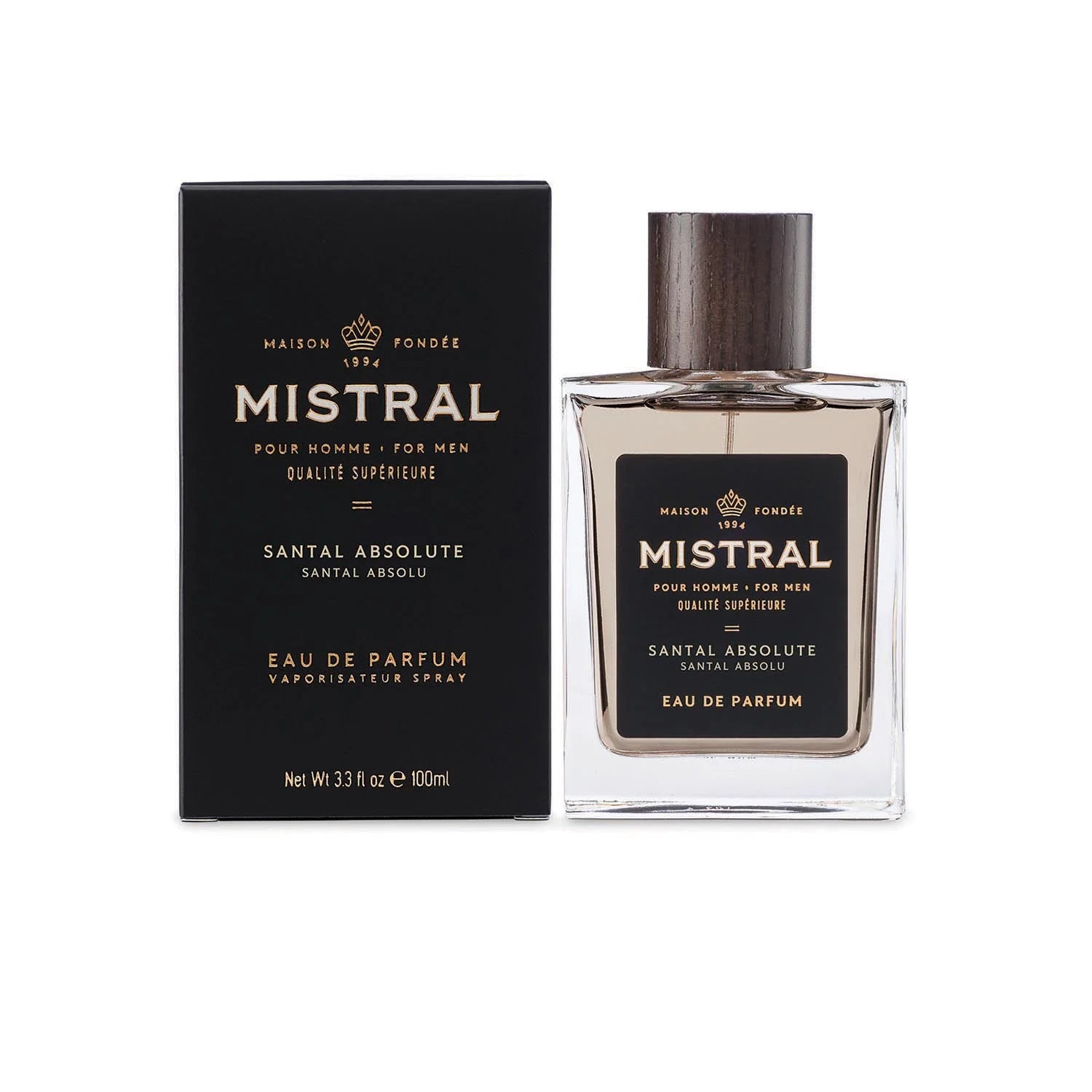 Santal Absolute Eau De Parfum - Premium Long-Lasting Sandalwood Perfume for Women & Men | Perfect for Date Night, Office & Special Occasions