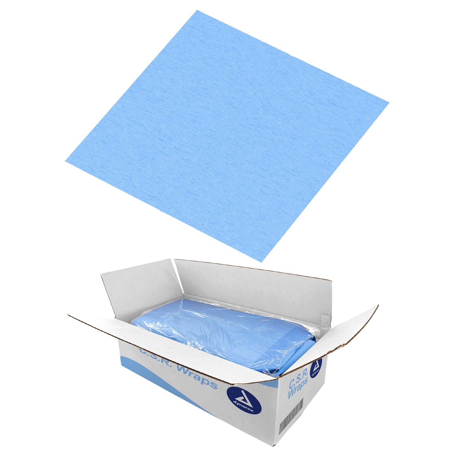 Dynarex CSR Wraps - Disposable & Tear-Proof Sterilization Fabric for Steam & EO Gas Instrument Sterilization - 36