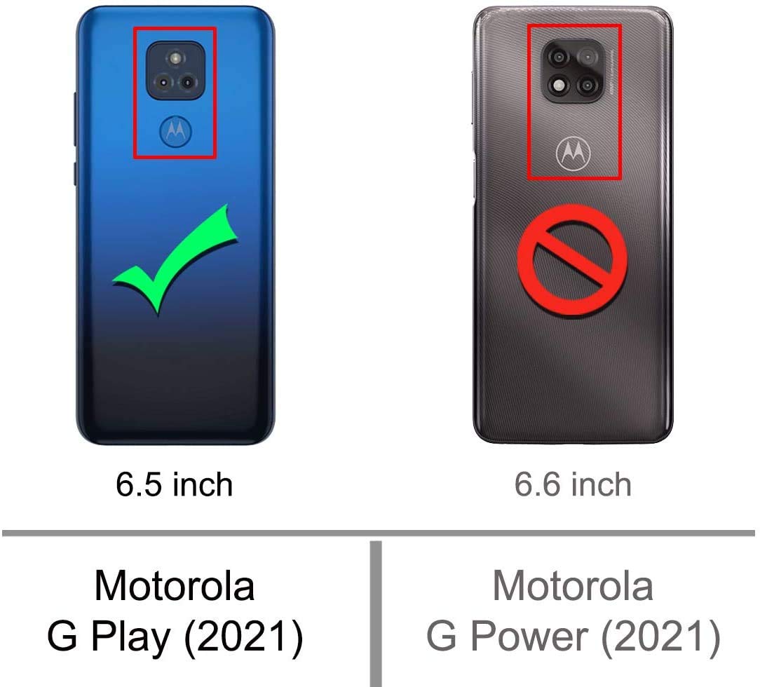 **Moto G Play 2021 Case with Tempered Glass Screen Protector - Shockproof Hybrid TPU Bumper Cover, Slim Protective Phone Case (Pink) - Perfect for Everyday Use, Travel & Outdoor Activities**