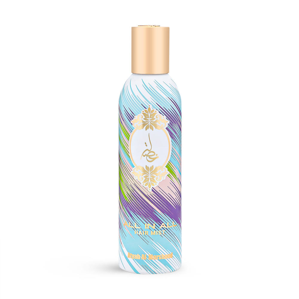 Khisla All In One Hair Mist 125ml - Hydrating & Shine Enhancing Hair Spray for Dry & Damaged Hair - Perfect for Daily Use, Styling & Frizz Control