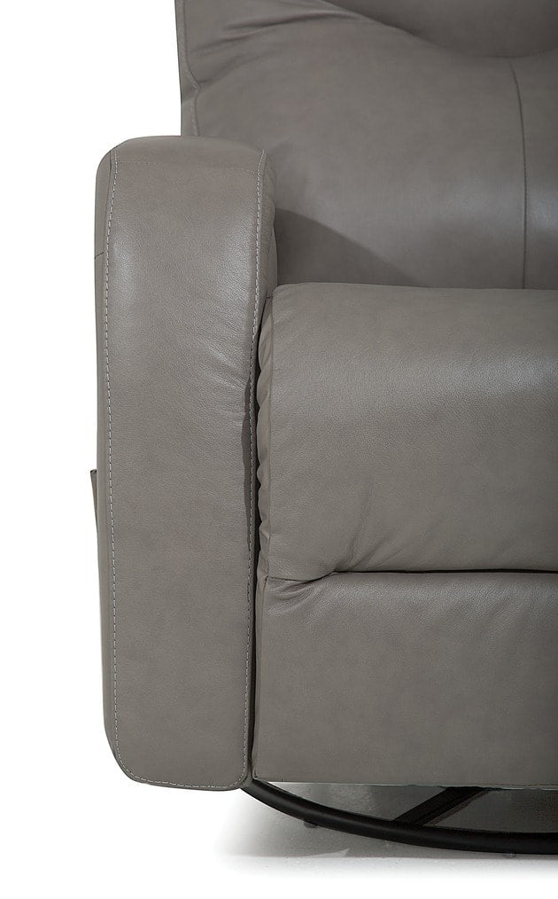 Palliser Torrington Reclining Chair - Comfortable Leather Recliner with Power Headrest & Lumbar Support for Living Room, Home Theater, and Office Relaxation