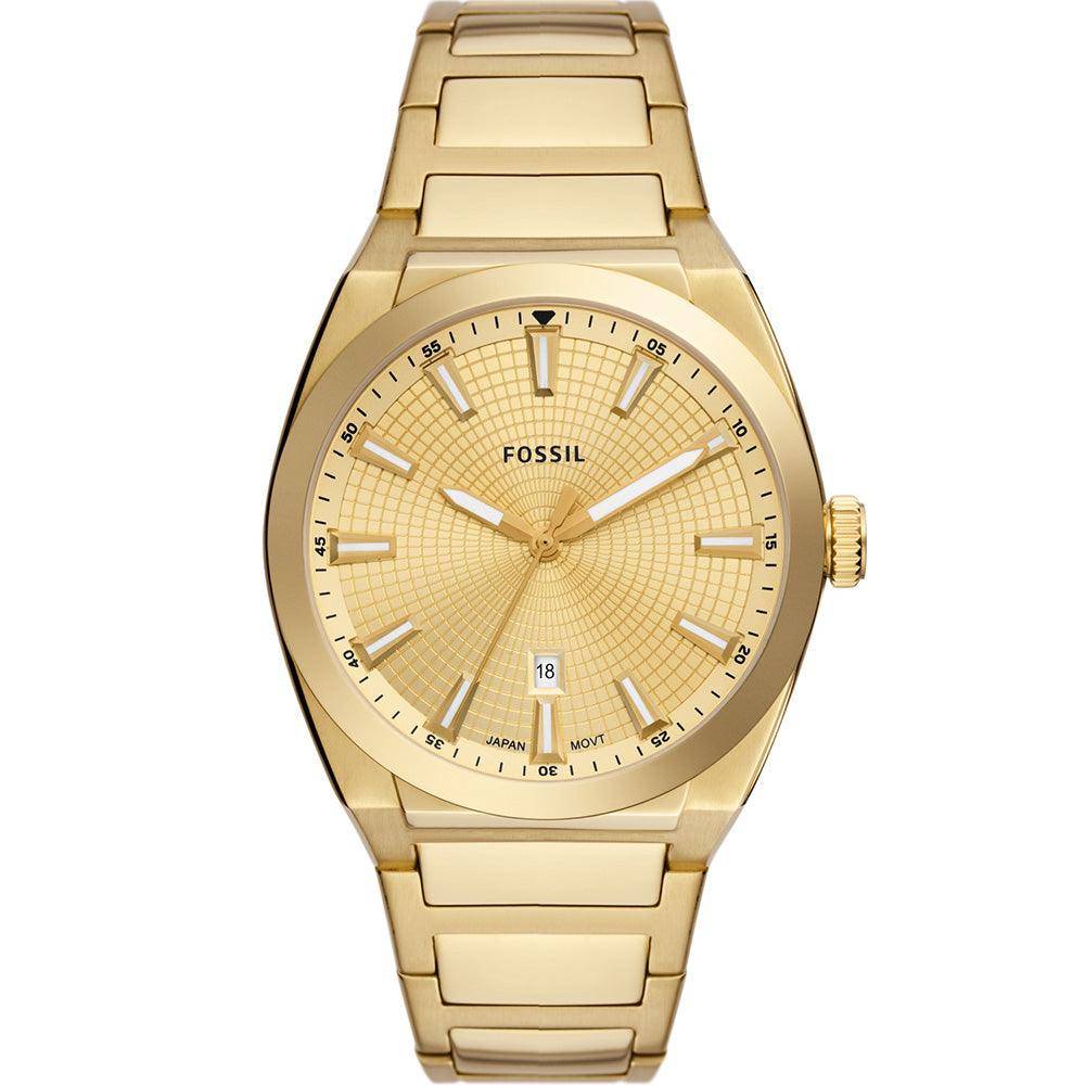 Fossil Everett FS5965 Men's Stainless Steel Chronograph Watch - Perfect for Business, Casual & Formal Occasions