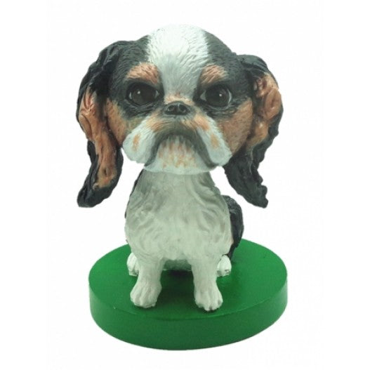 Custom Shih Tzu Dog Bobblehead - Personalized Pet Figurine for Home Decor, Office Desk, or Gift for Dog Lovers