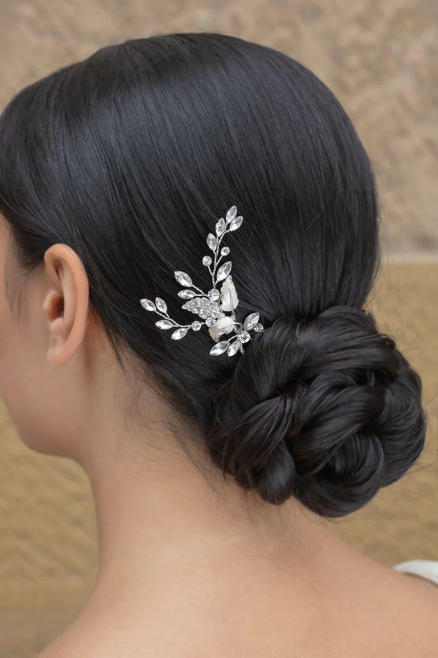 Lyra Silver Hairpin - Elegant Hair Accessory for Women | Perfect for Weddings, Parties & Everyday Wear