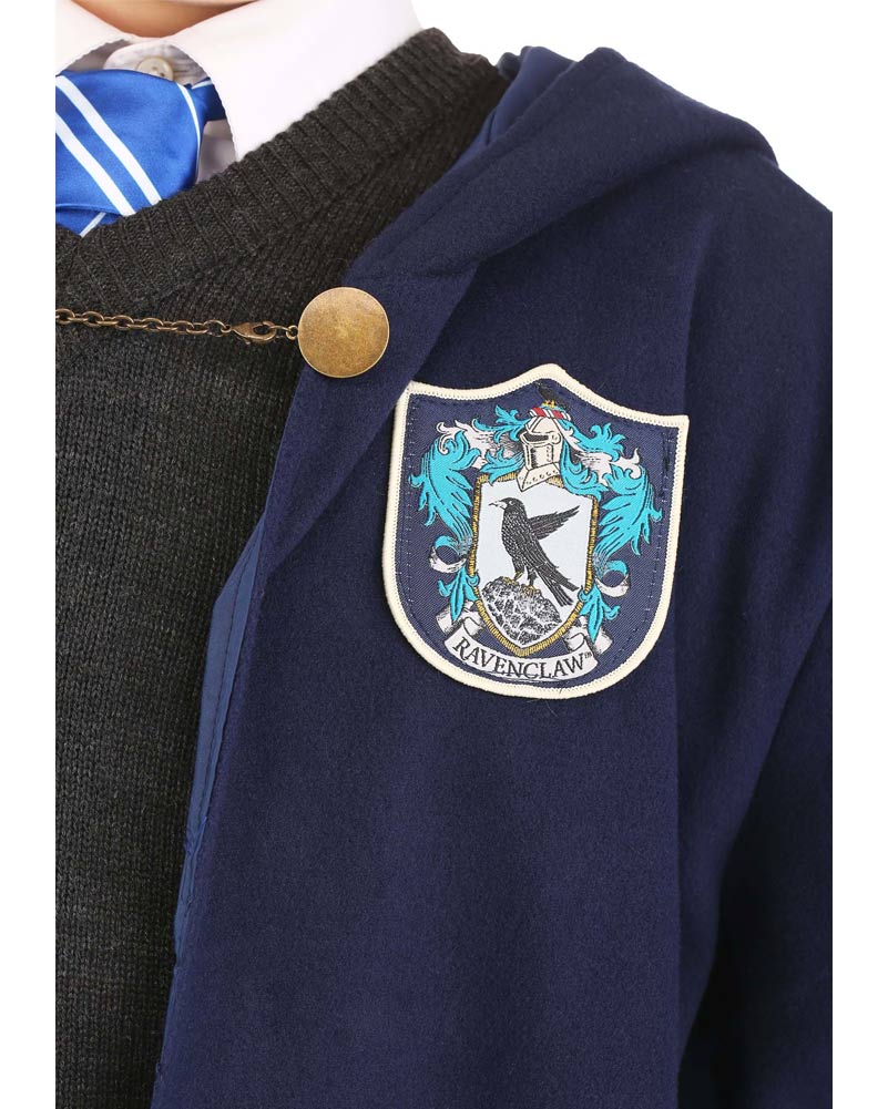 1920s Hogwarts Ravenclaw Kids Costume Robe - Official Harry Potter Halloween Costume for Boys & Girls - Perfect for Cosplay, Book Week & Themed Parties