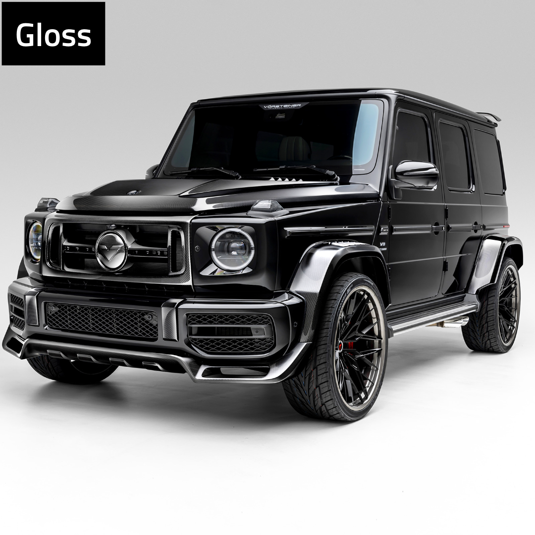 Mercedes Benz G63 AMG Wide Body Kit - Carbon Fiber Aero Package & Forged Wheels Set for Off-Road & Street Performance | SUV Styling Upgrade