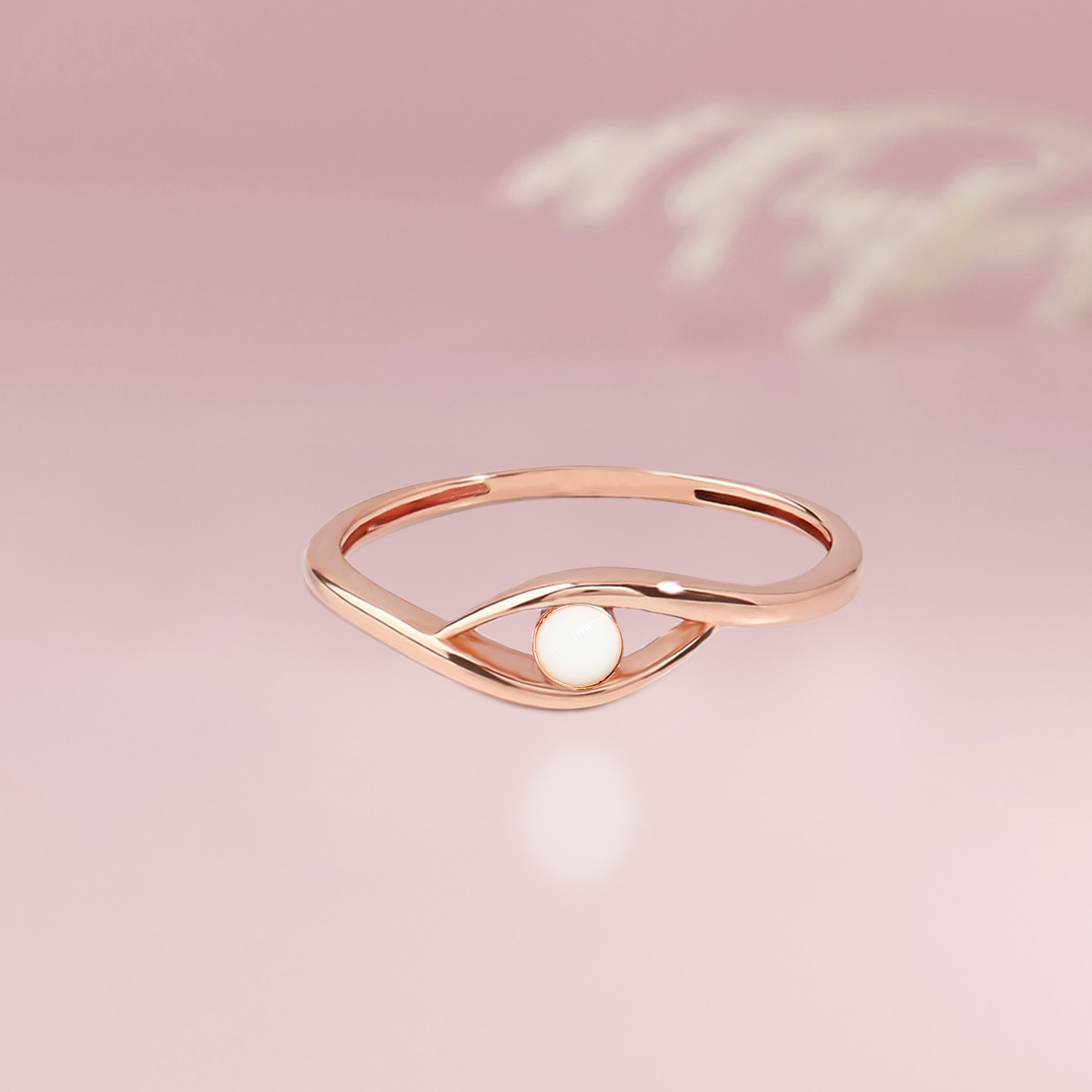 Serene Circle: Breastmilk Keepsake Ring - Unique Memorial Jewelry for Cherishing Baby Memories | Perfect Gift for New Moms & Breastfeeding Mothers