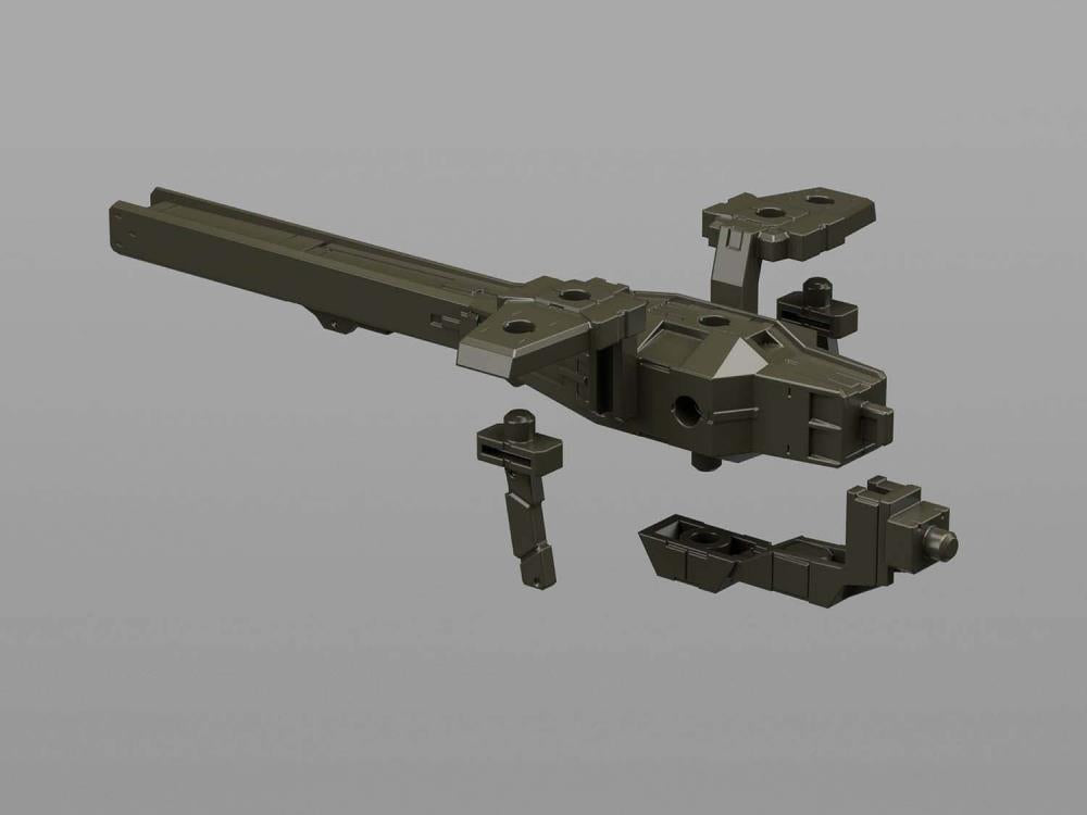 Bandai 30 Minutes Missions 30MM EV-03 1/144 Scale Extended Armament Vehicle Tank Model Kit (Olive Drab) - Perfect for Military Model Builders & Sci-Fi Hobbyists