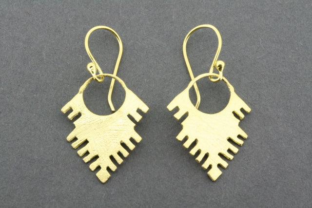 Elegant Gold Plated Cynthia Earrings for Women - Perfect for Parties, Weddings & Everyday Wear