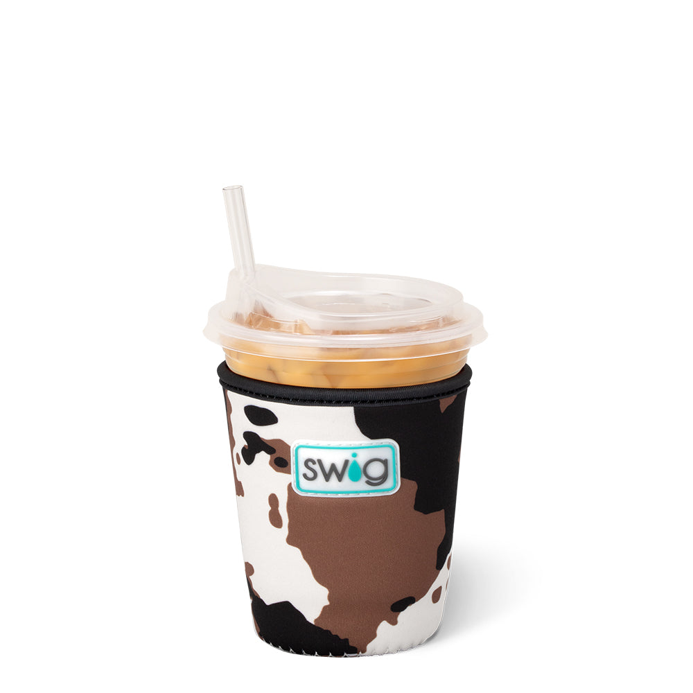 Hayride Small Iced Cup Coolie - Insulated Beverage Sleeve for Cold Drinks, Perfect for Coffee, Iced Tea, and Smoothies - Great for Parties, Picnics, and Outdoor Events