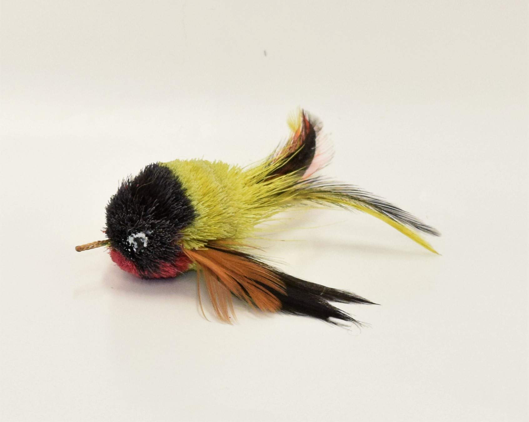 Litterboy Baltimore Oriole Bird Attachment for Wand Toys - Compatible with Most Popular Interactive Cat Toys - Perfect for Indoor Play & Training Sessions
