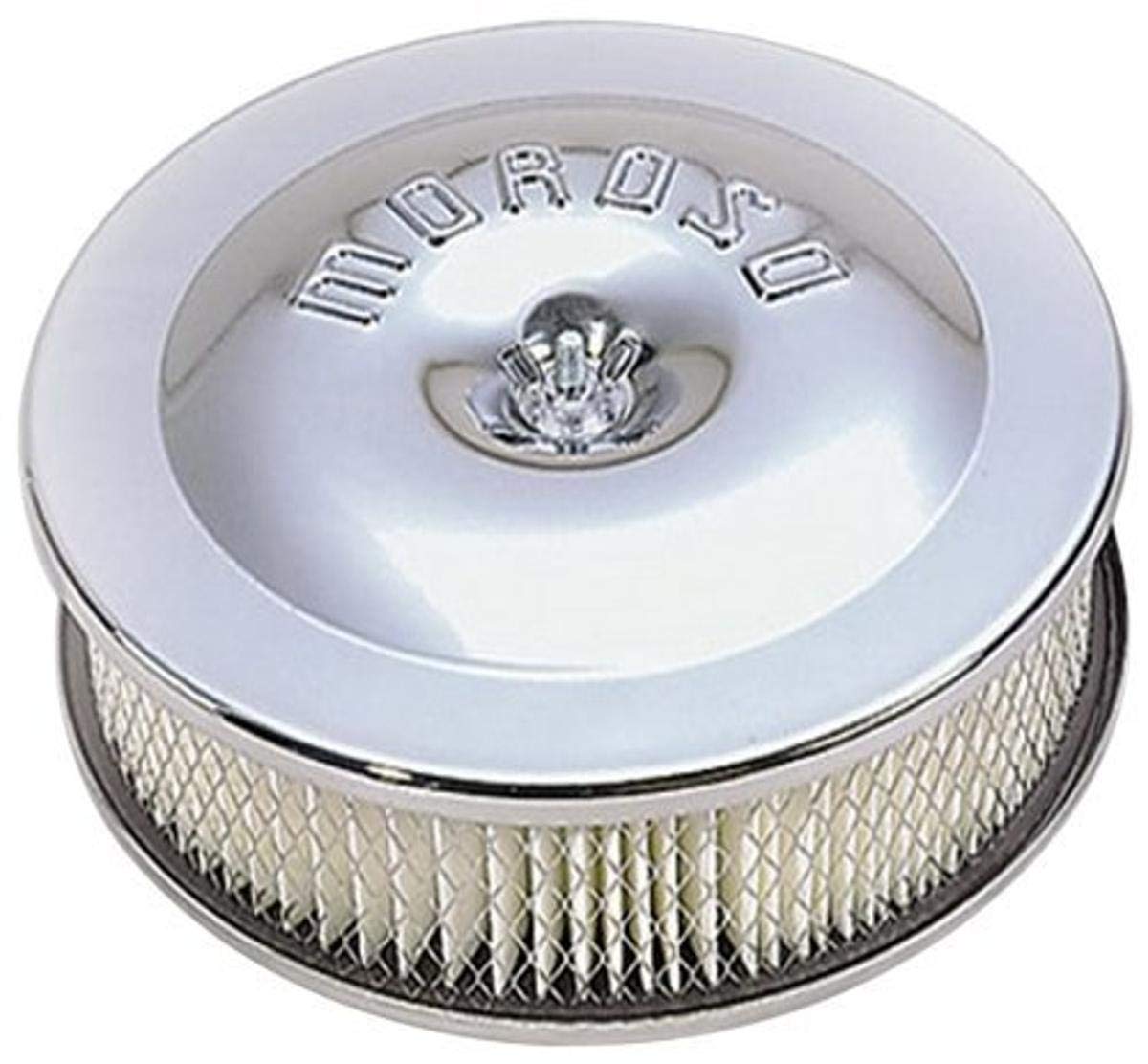 Moroso 66310 Chrome Steel Air Cleaner - 8.5