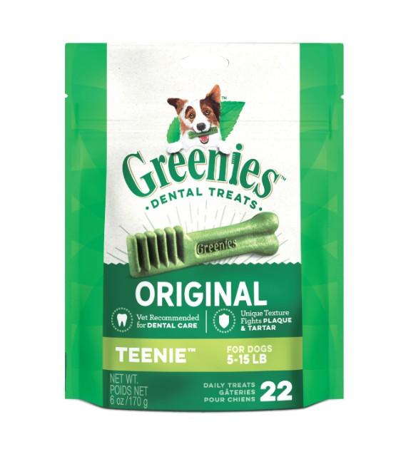 Greenies Dental Dog Chews 3oz - Natural Dog Teeth Cleaning Treats for Small, Medium & Large Breeds | Promotes Fresh Breath & Reduces Tartar | Perfect for Daily Oral Care & Training Rewards