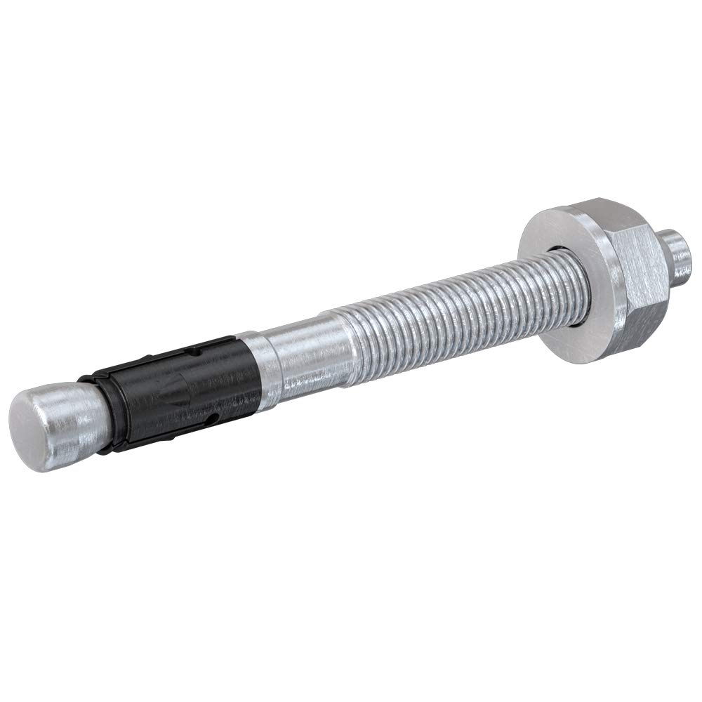 Fischer FAZ II 16/100/223 Anchor Bolts - Pack of 10 (100 Pieces) with Certification Zugzonentauglich 95865 - Heavy Duty Concrete Anchors for Construction, Masonry & Structural Fastening