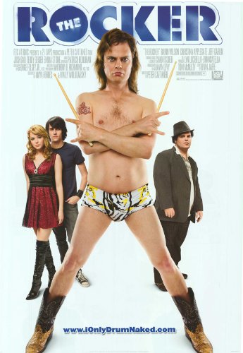 The Rocker (2008) Movie Poster - 27x40 Inches (69x102cm) - Rainn Wilson, Emma Stone, Josh Gad - Style C - Perfect for Home Theater Decor & Film Memorabilia Collection