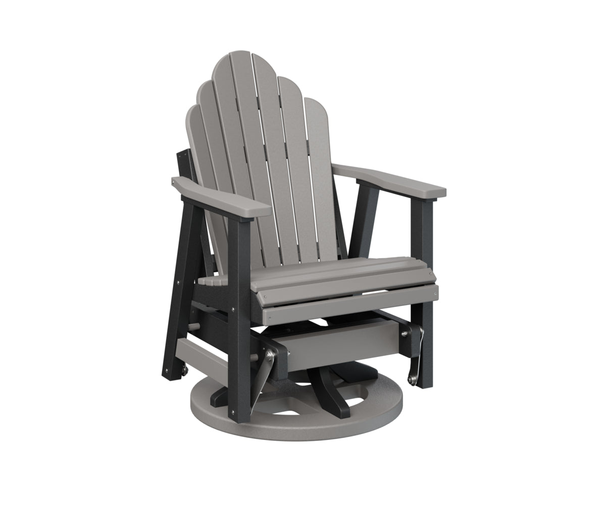 Berlin Gardens Cozi Back Swivel Glider - Outdoor Patio Rocking Chair with Cushion, Weather-Resistant for Garden, Deck, Porch & Poolside Relaxation