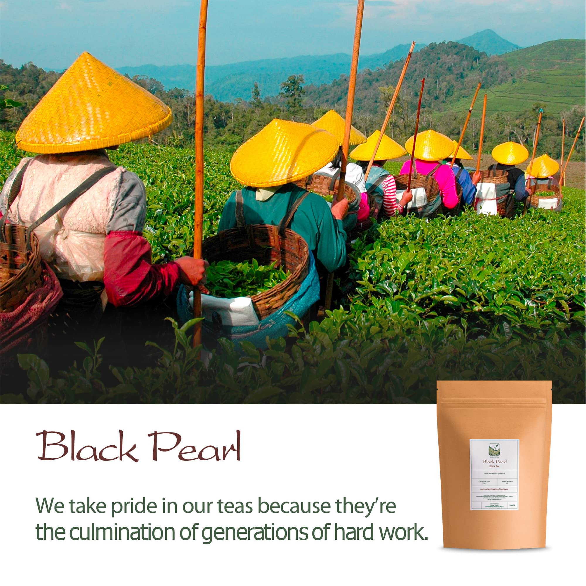 Premium Yunnan Black Dragon Pearls Tea - Strong & Malty - Perfect for Afternoon Tea