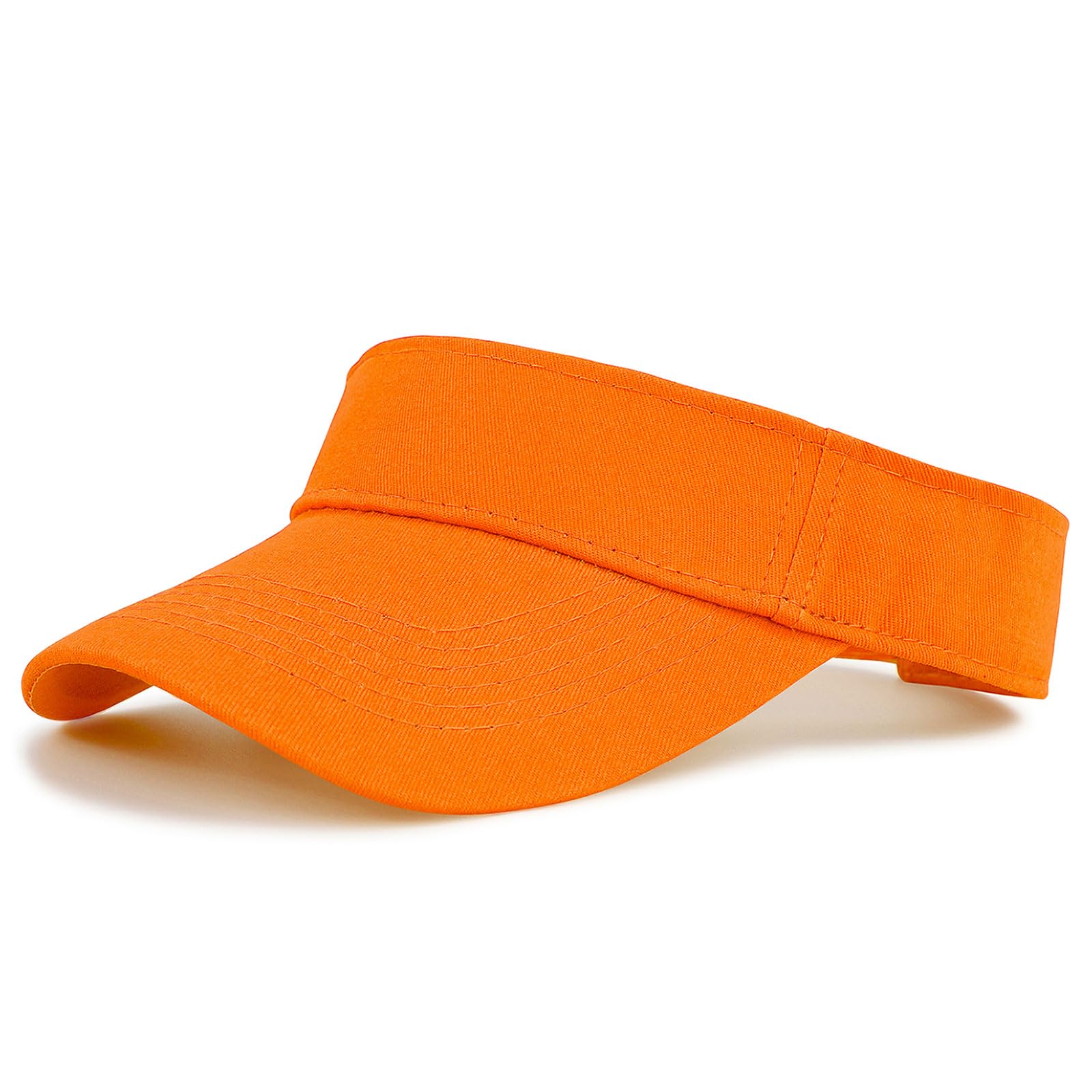 Sun Protection Visor Hat - UV Blocking Cotton Sun Visor Cap for Women & Men - Perfect for Running, Golf, Beach, and Outdoor Activities