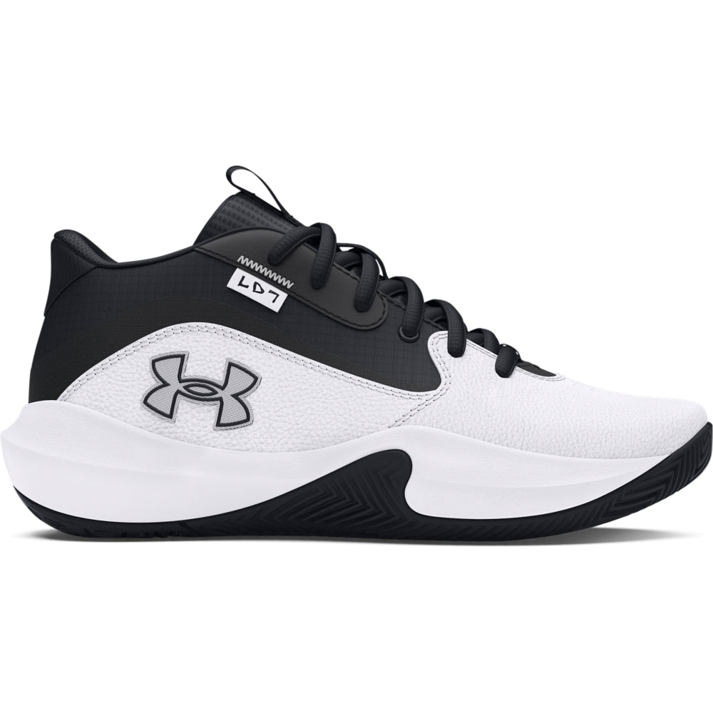 Under Armour Boys' Lockdown 7 Basketball Shoes - Youth High-Performance Sneakers for Court Play & Training | Perfect for School, Games & Outdoor Sports