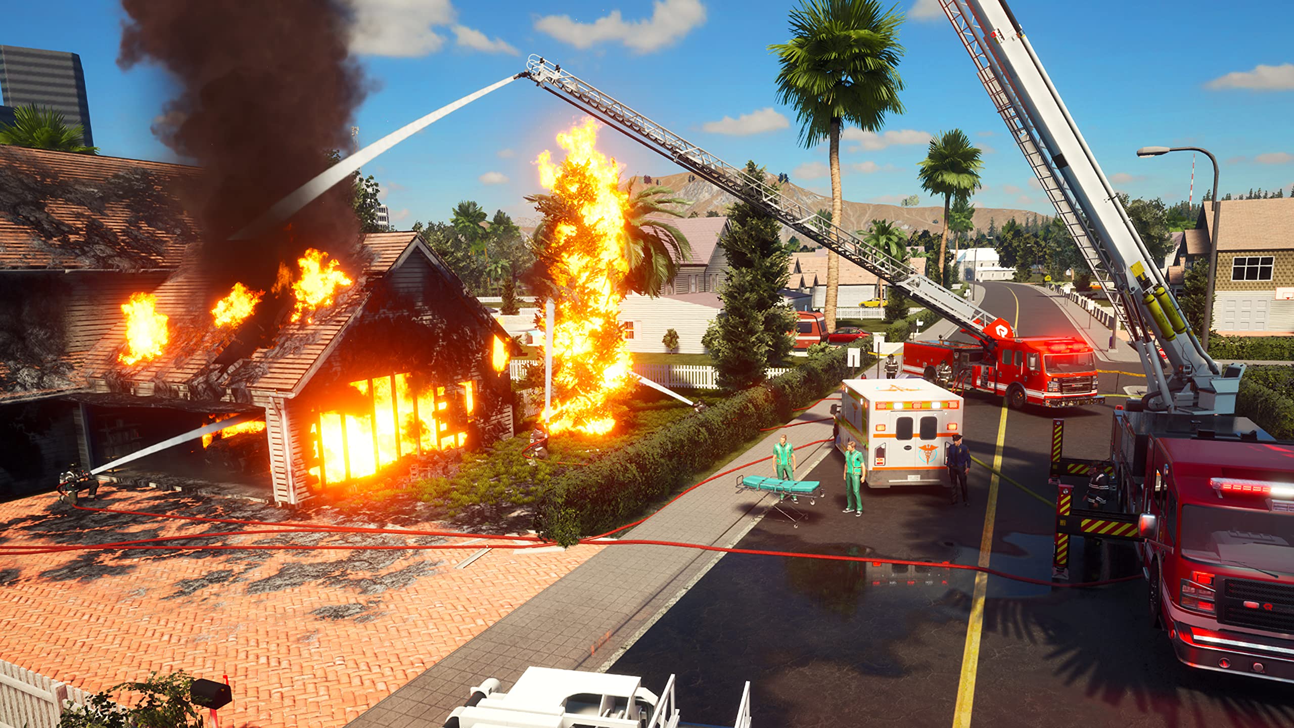 Firefighting Simulator: The Squad - Realistic PS5 Firefighter Game | Train & Lead Your Team in Emergency Rescue Missions | Perfect for Firefighter Training & Action Game Fans