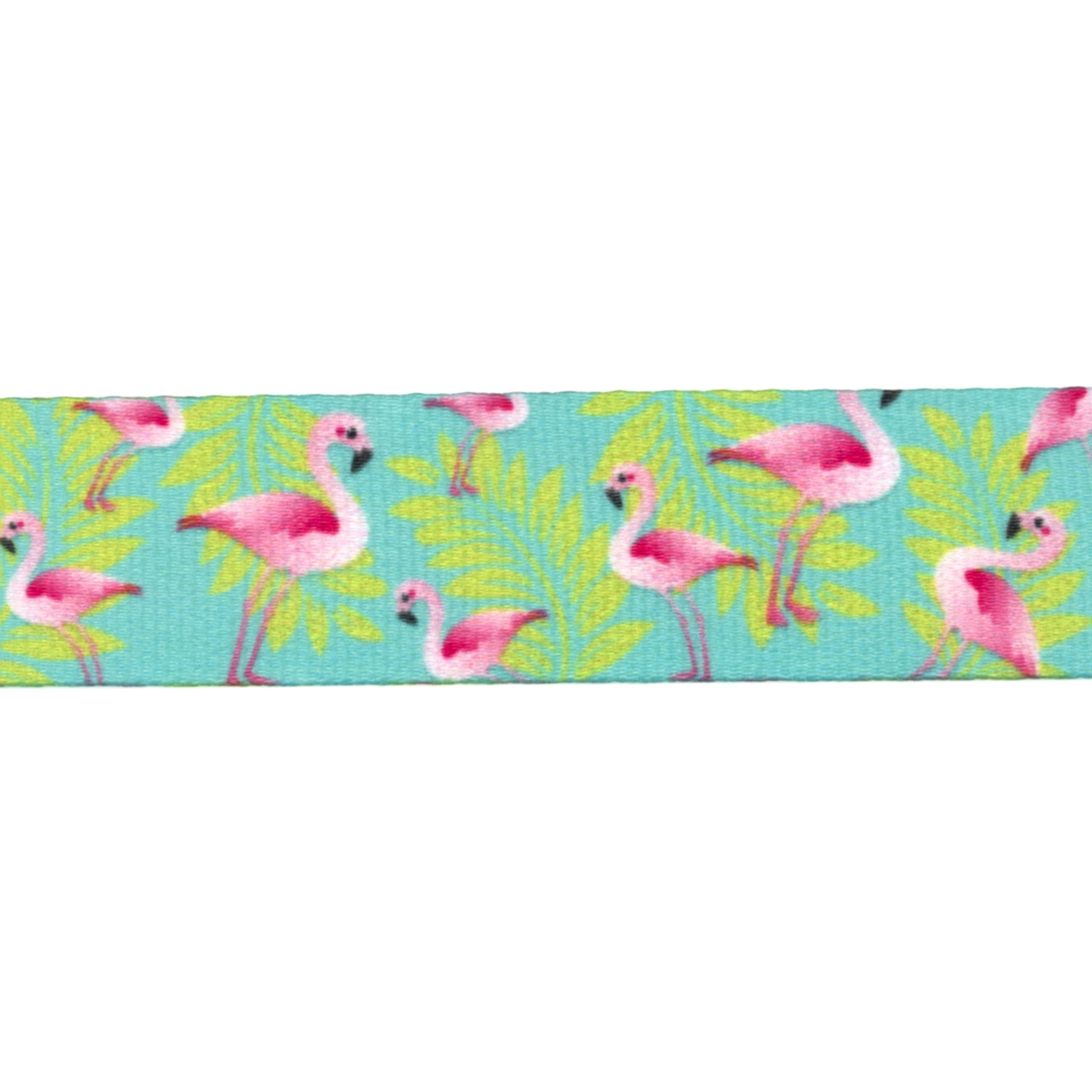 Country Brook Design - Premium Flamingo Print Polyester Fabric for Home Decor, DIY Crafts, and Upholstery Projects - High-Quality Photo Realistic Design for Pillows, Curtains, and Quilting