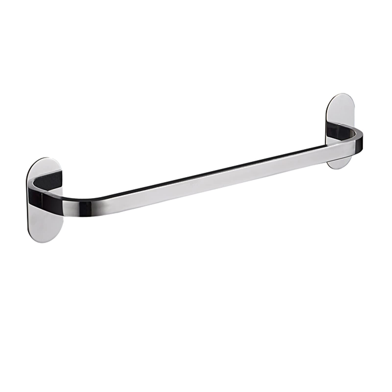Stainless Steel Towel Bar - Wall Mounted Bathroom Towel Rack with Single Bar Design for Kitchen, Balcony & Bathroom | Durable & Multi-Purpose Towel Holder (50x10x7.5cm) | Perfect for Spa, Gym & Home Decor