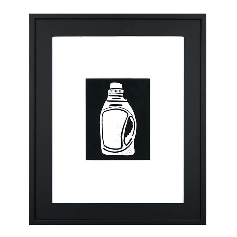 0212 (A+D) Wooden Laundry Detergent Bottle - Eco-Friendly Handcrafted Soap Dispenser for Kitchen, Bathroom & Laundry Room