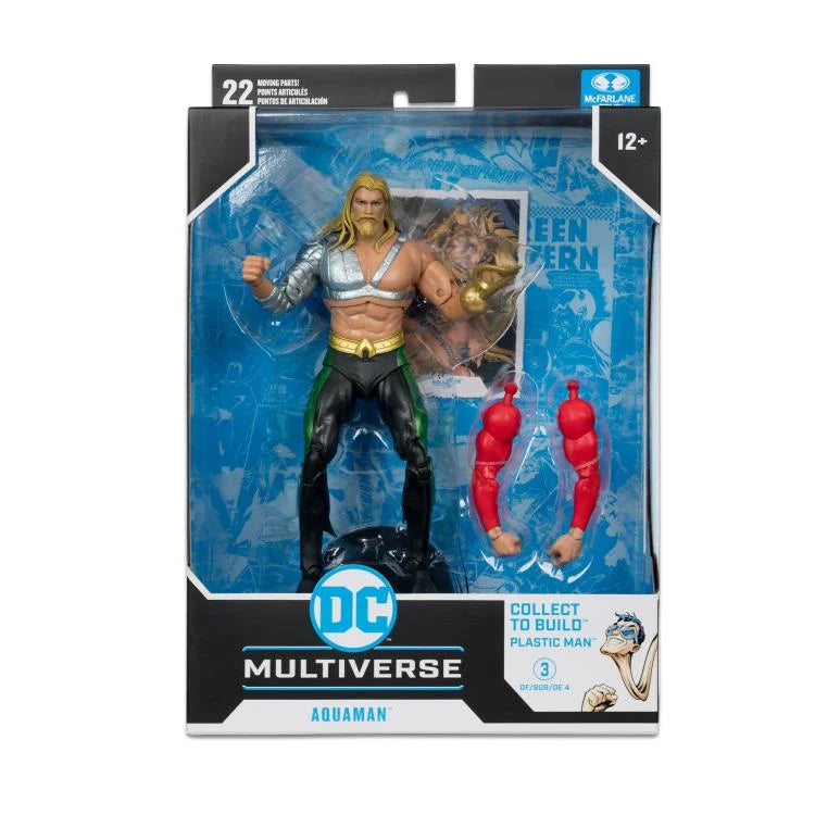 DC Multiverse Aquaman Action Figure - Collect to Build Plastic Man - Perfect for DC Fans, Collectors & Superhero Displays