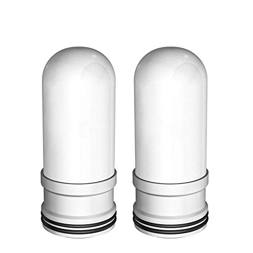 Spardar SPD12 Water Filter Replacement Cartridge - Ultra-Adsorptive ACF Filter Reduces Sediment, Chlorine & Bad Taste - 2 Pack - Perfect for Kitchen Faucet & Drinking Water Purification