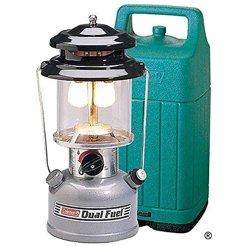 Coleman Premium 700L Dual-Fuel Lantern - Adjustable Brightness Camping Light with Carry Case, Mantles & Filter Funnel - Perfect for Outdoor Adventures, Emergency Preparedness & Backyard Camping