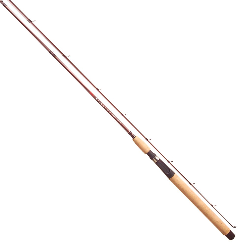 TICA KLEA76SUL2 Brown Kokanee Casting Glass Fishing Rod - 7'6