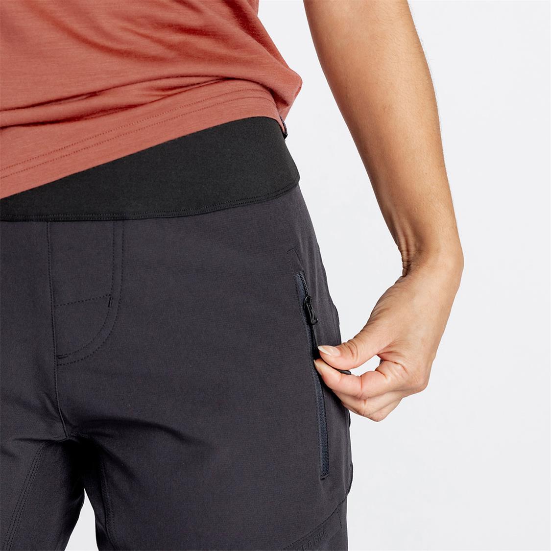 iXS Women's Carve Hip Hugger Pants - Comfortable & Stylish MTB Bike Shorts for Trail Riding & Mountain Biking