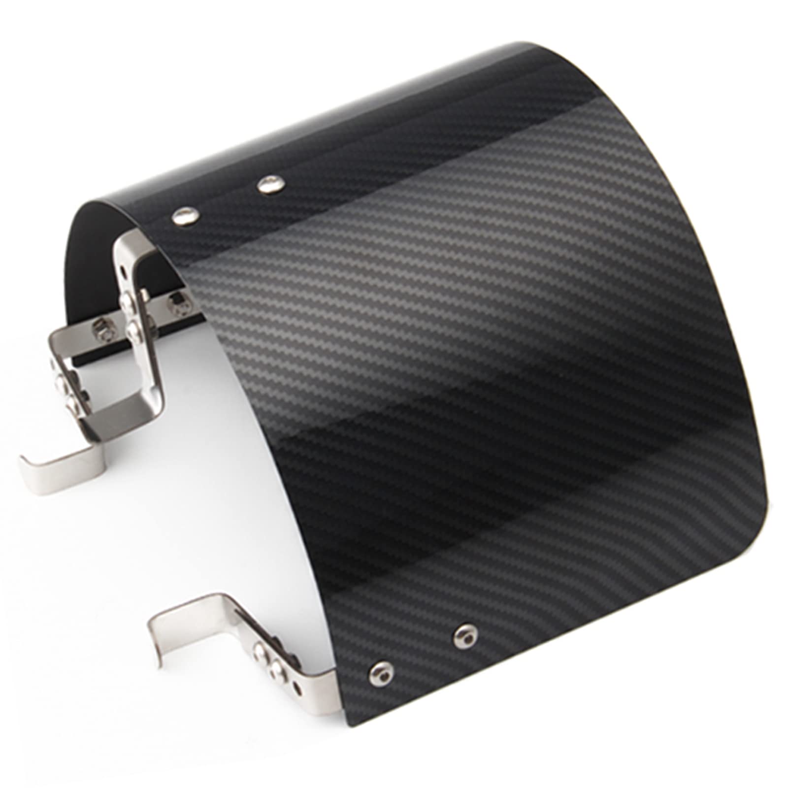 High-Performance Protective Air Intake Heat Shield Wrap - Carbon Fiber Style Heat-Insulation Cover for 2.5