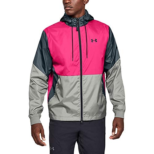 Under Armour Men's Field House Jacket - Lightweight Athletic Hooded Windbreaker for Running & Training - Perfect for Gym, Outdoor Sports & Casual Wear
