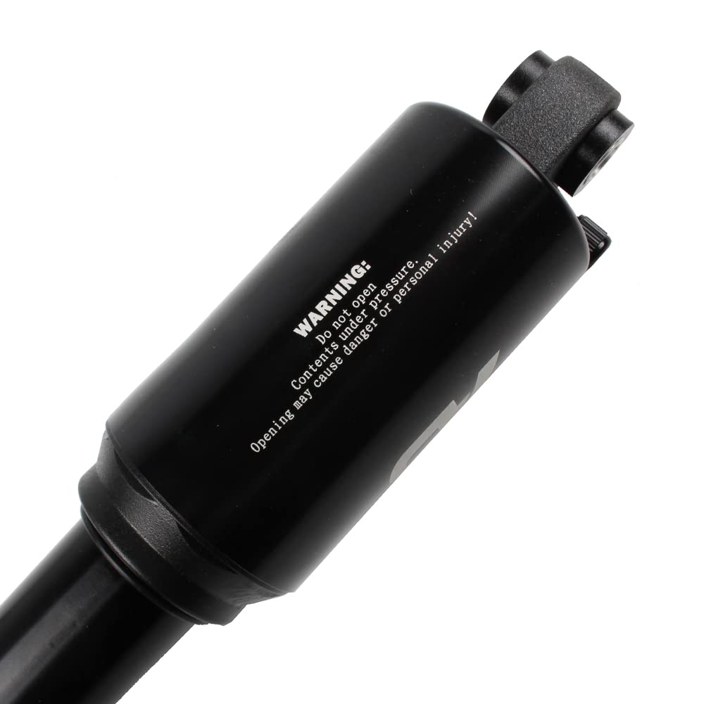 KS A5 Mountain Bike Rear Shock Absorber - Air Suspension with Dual/Solo Chamber - 125mm/150mm/165mm/190mm Travel - Perfect for Trail Riding & Downhill Biking