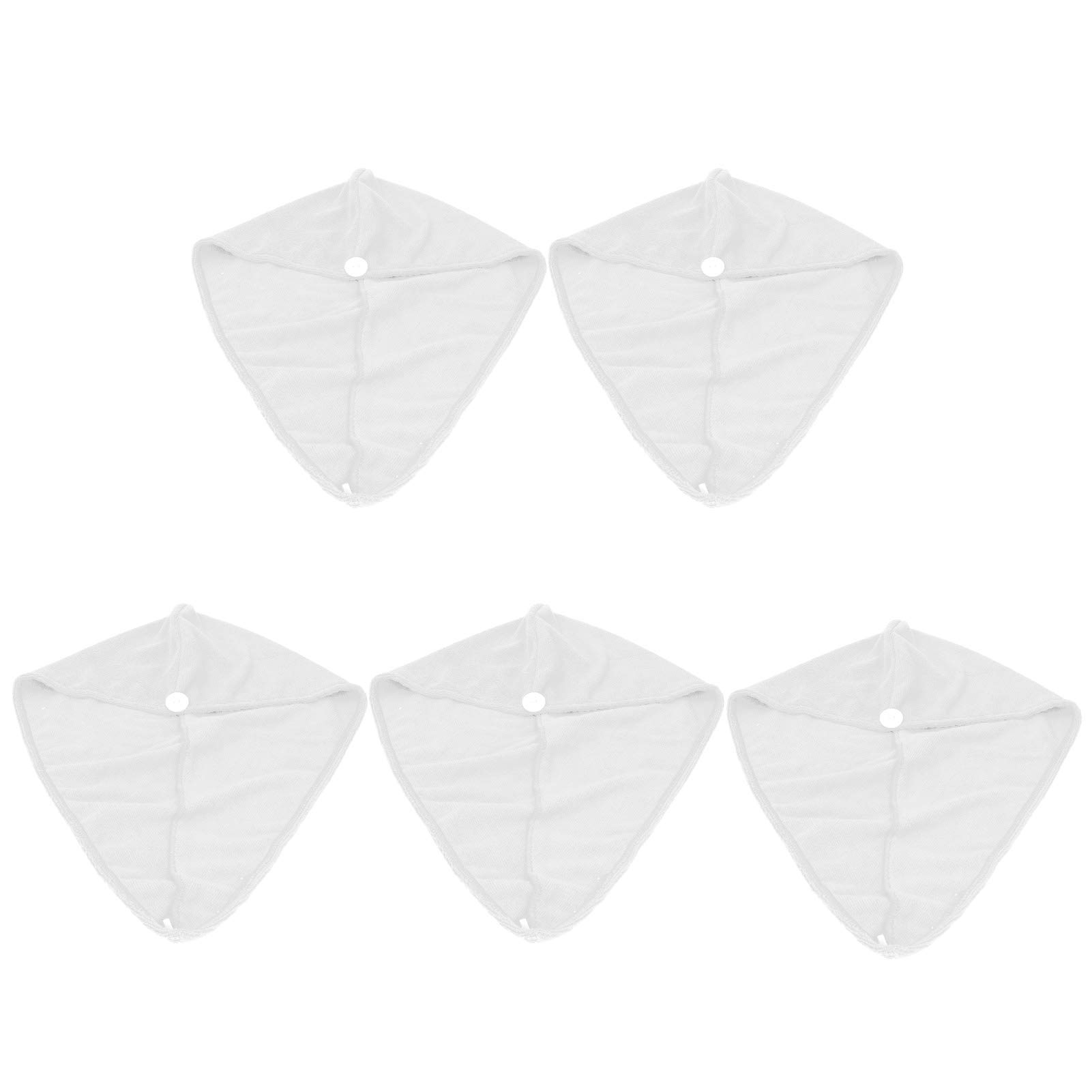 5PCS Quick Dry Microfiber Hair Towel Wrap for Women - Super Absorbent Bath & Shower Cap - Perfect for Post-Workout, Swimming, Spa & Salon Use