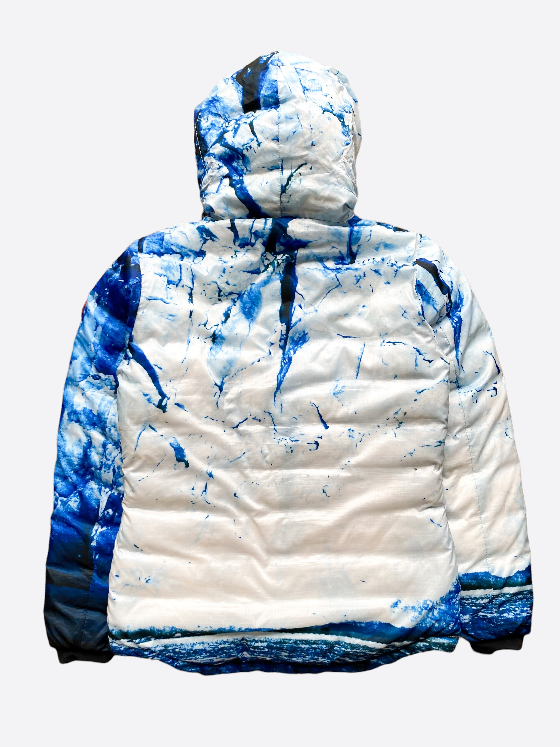Canada Goose Blue Glacier Camp Hooded Women's Jacket - Waterproof Winter Coat for Outdoor Activities & Urban Fashion