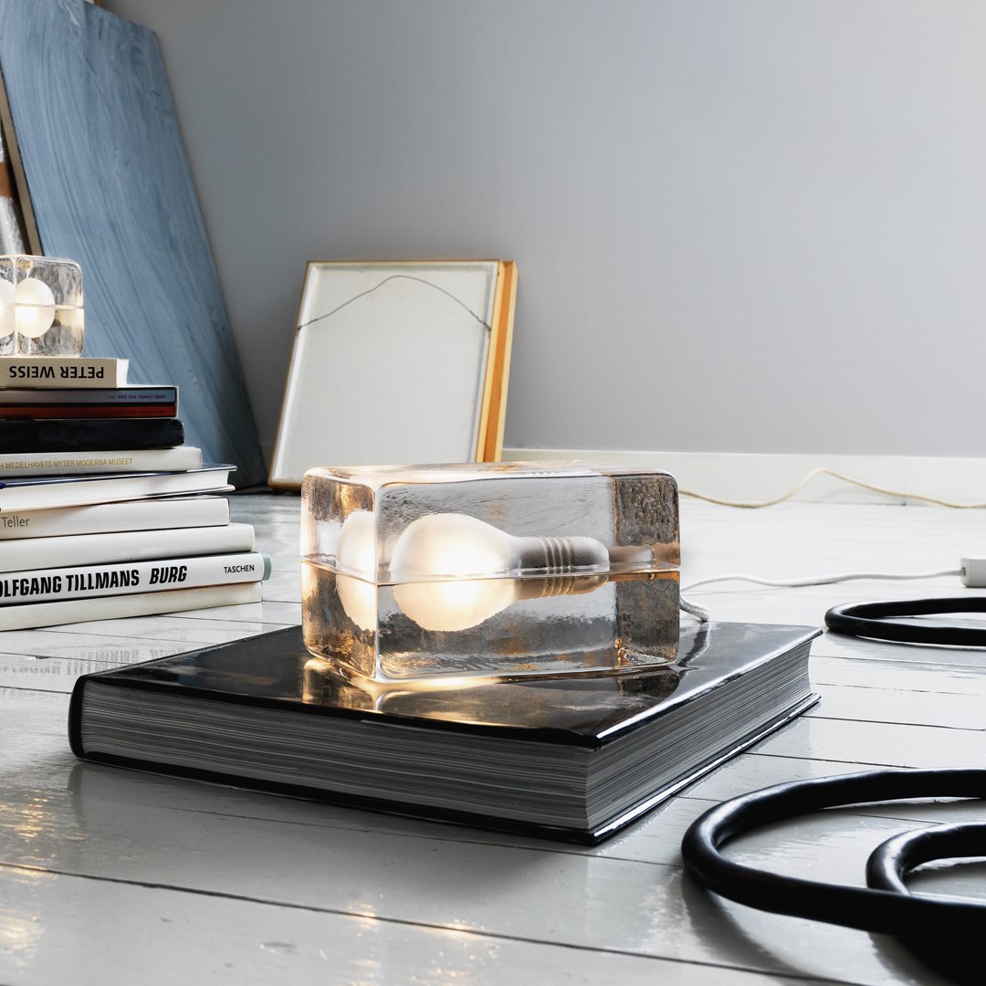 Koskinen Block Lamp - Modern Wall Lamps for Home & Office | Scandinavian Design from Stockholm | Perfect for Living Room, Bedroom & Workspace Lighting