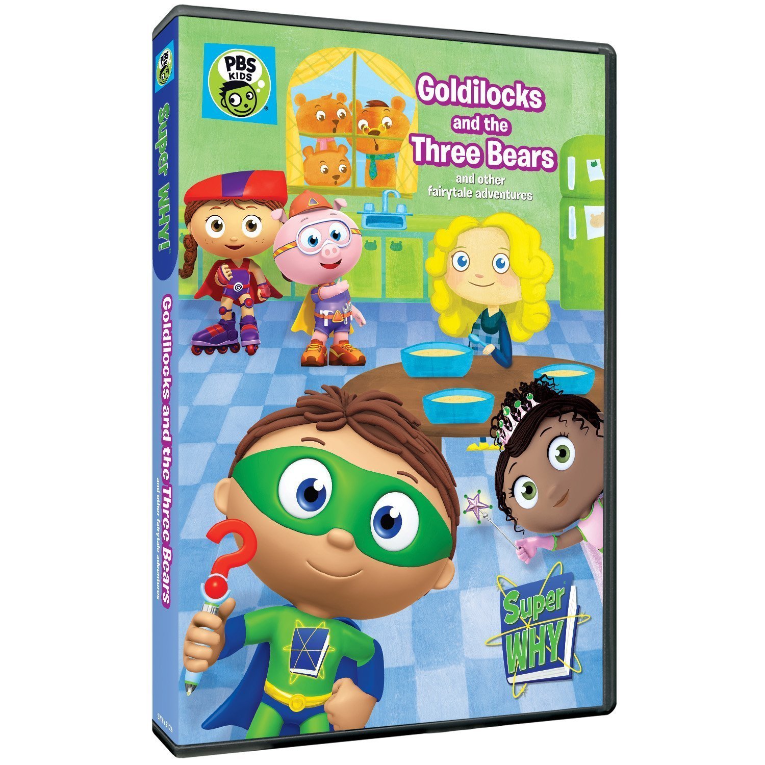 Super Why! Goldilocks and the Three Bears - Classic Fairy Tale Adventures for Kids | Educational Storybook & Cartoon DVD for Children's Learning & Entertainment | Perfect for Bedtime Stories & Preschool Education