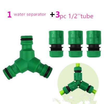 Kammas 1/2 Inch Telescopic Garden Hose Quick Connector - Flexible Pipe Joint with Pacifier Shape (1/2