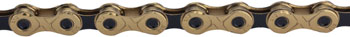 KMC X12 12-Speed Bicycle Chain 126 Links Gold/Black - Premium Bike Chain for Road & Mountain Bikes, Durable & Smooth Shifting Performance
