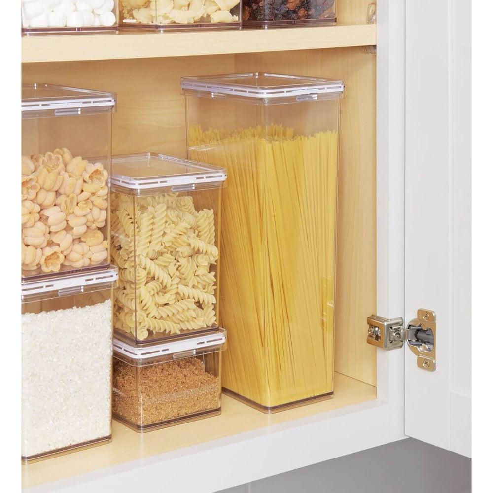 The Home Edit by iDesign 2.3L Pantry Storage Container - Airtight Food Organizer for Flour, Sugar, Rice & Dry Goods - Perfect for Kitchen, Pantry & Meal Prep Organization