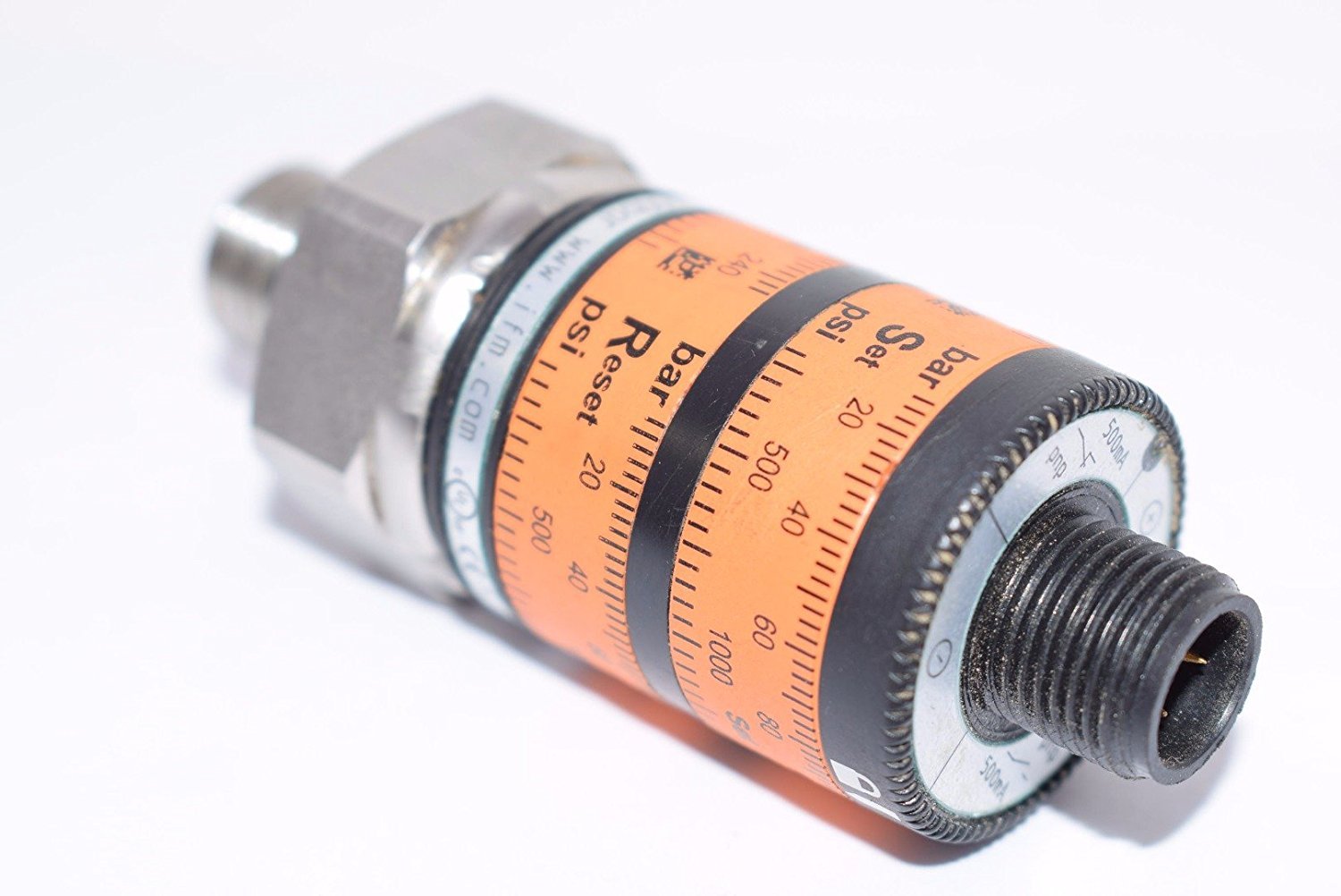 PK6521 Digital Pressure Gauge - High Precision 0-250 Bar/3625 PSI Electronic Pressure Monitor for Hydraulic Systems, Industrial Equipment & Automotive Testing