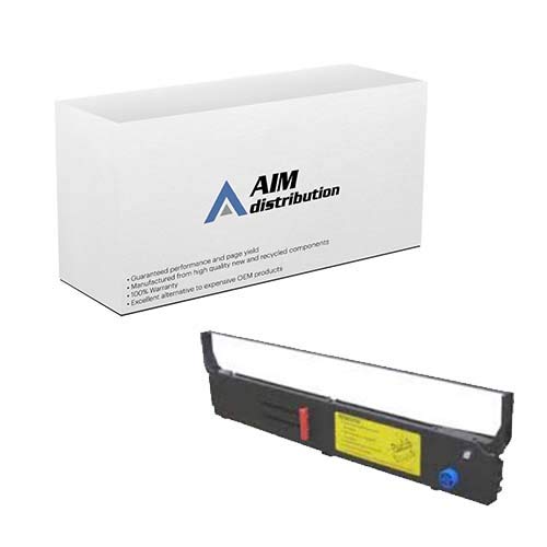 Okidata ML-4410 Compatible Black Printer Ribbons (6-Pack) - High-Quality Replacement for AIM 40629303 | Perfect for Office Printing, Shipping Labels & Receipts
