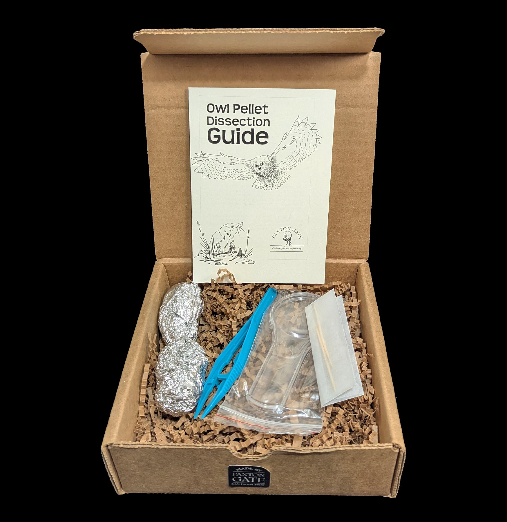 Owl Pellet Dissection Kit for Science Classrooms - Hands-on Biology Learning Tool for Students & Teachers | Perfect for STEM Education, Homeschooling & Nature Study Activities