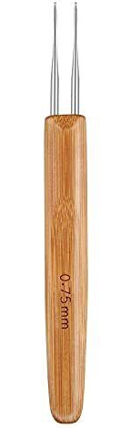 RED BY KISS Double Hook Loc Crochet Tool - Professional Hair Styling for Braids, Dreadlocks & Natural Hair Care